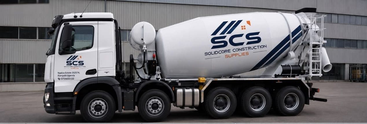 SolidCore 10m³ concrete mixer truck