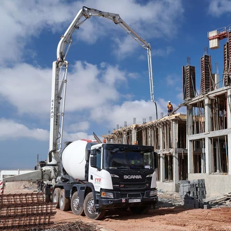 Concrete Pumps — 7 to 20+ Floors